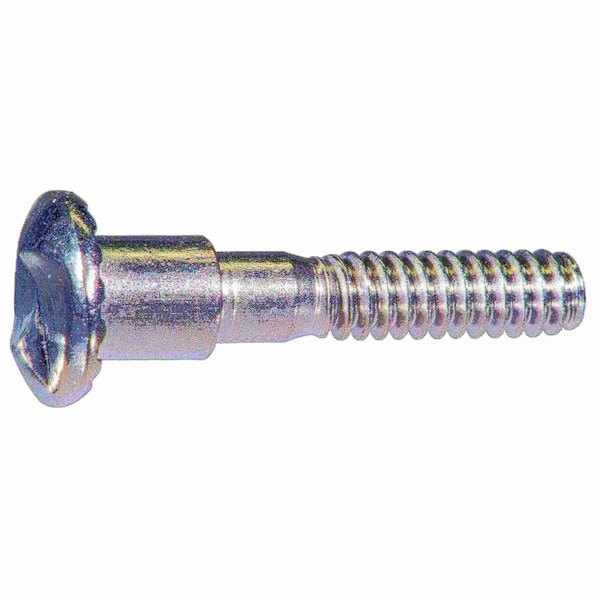 Midwest Fastener #10-24 x 1-1/16 in Slotted Pan Machine Screw, Zinc Plated Steel, 6 PK 932628 - main